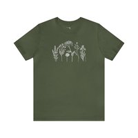 Flower Line Tee