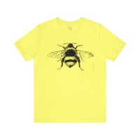 Bumblebee Eco Tee Shirt || Bombus Tee shirt || Unisex Fit || Pollinator Eco Tee