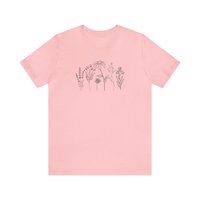 Flower Line Tee