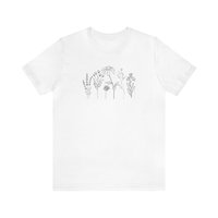 Flower Line Tee
