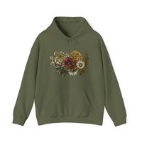 Floral Botanical Hoodie Sweatshirt