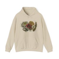 Floral Botanical Hoodie Sweatshirt