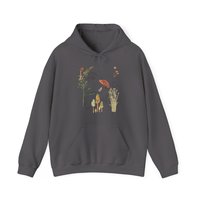 Mushroom Collage Hoodie Sweatshirt