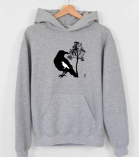 Crow Hoodie || Crow Hooded Sweatshirt