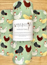 Scattered Chickens Paperless Towels 