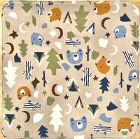 Bears & Wilderness Paperless Towels || Unpaper Towels || Zero Waste Camping 12x12 Sheets