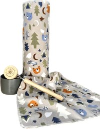 Bears & Wilderness Paperless Towels || Unpaper Towels || Zero Waste Camping 12x12 Sheets