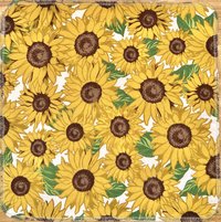 Sunflowers & Leaves Paperless Towels 