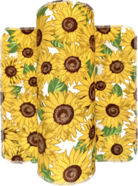 Sunflowers & Leaves Paperless Towels || Unpaper Towels || Zero Waste Kitchen Gifts 12x12 Sheets
