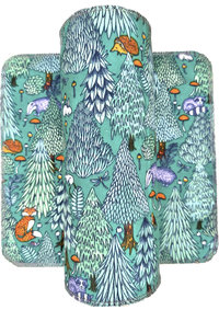 Woodland Forest Animals Paperless Towels || Unpaper Towels || Eco Kitchen Gifts || 12x12 Sheets