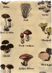 BEESWAX WRAP Single XL Mushroom-Lover