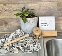 Bamboo Dish-Soap Tray for Solid Dish Soap