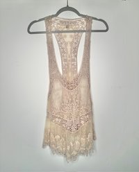 Lace&Creme Tank мє∂ιυм