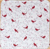 Cardinal Birds Paperless Towels || Unpaper Towels || Eco Sustainable Zero Waste Kitchen