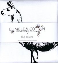 Llama Tea Towel || Vintage Llama Art