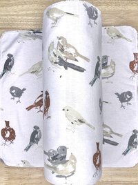 Birds Paperless Towels || Unpaper Towels || Eco-Friendly Gift 12x12 Sheets