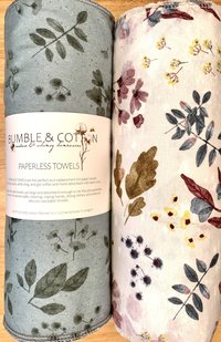Botanical Leaves Paperless Towels 