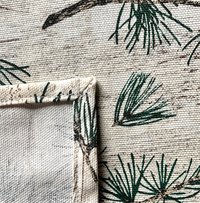 Pinecones & Branches Chef Towel || Nature Inspired Kitchen Towel