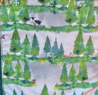 Forest Paperless Towels || Unpaper Towels || Eco Kitchen Botanical Gift || 12x12 Sheets
