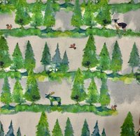 Watercolor Forest Paperless Towels || Unpaper Towels || Eco Sustainable Kitchen