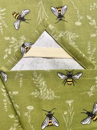 Bees on Green Chef Towel || Nature Inspired Kitchen Towel