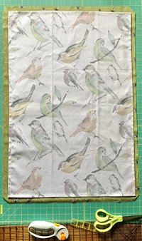 Birds on White Chef Towel || Nature Inspired Kitchen Towel