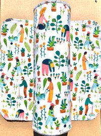 Garden Time Paperless Towels || Unpaper Towels || Eco Sustainable Zero Waste Kitchen 12x12 Sheets