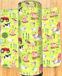 Farm Time Paperless Towels || Unpaper Towels || Eco Sustainable 12x12 Sheets