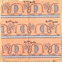 Beatrix Elephant (Series 4) Paperless Towels || Unpaper Towels || Eco Sustainable