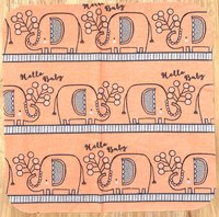 Elephants Paperless Towels || Unpaper Towels || 12x12 Sheets || Eco-Friendly Gift