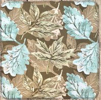 Meadow Leaves Paperless Towels || Unpaper Towels || Eco Kitchen Botanical Gift || 12x12 Sheets