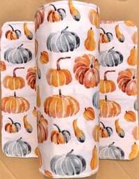 Pumpkins Paperless Towels || Unpaper Towels || Eco Sustainable