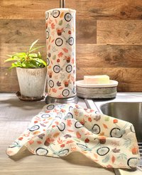 Fall Bicycles Paperless Towels || Unpaper Towels || Eco Sustainable Kitchen