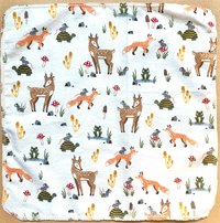 Forest Animals Paperless Towels || Unpaper Towels || Eco Sustainable 12x12 Sheets
