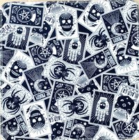 Spooky Tarot Paperless Towels || Unpaper Towels || Eco Sustainable Kitchen