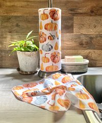 Pumpkins Paperless Towels || Unpaper Towels || Eco Sustainable