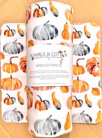 Pumpkins Paperless Towels || Unpaper Towels || Eco Sustainable