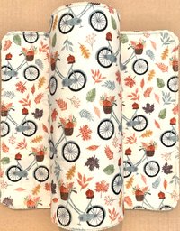 Fall Bicycles Paperless Towels || Unpaper Towels || Eco Sustainable Kitchen