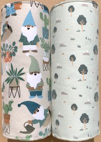 Gnomes & Plants Paperless Towels || Unpaper Towels || Eco Sustainable Zero Waste Kitchen 12x12 Sheets