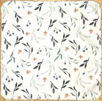 ORGANIC Trio Paperless Towels ||Mushrooms & Botanicals || Unpaper Towels || GOT Certified 12x12 Sheets || Eco-Friendly Gift