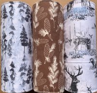 Snow Forest Trio Paperless Towels || Unpaper Towels || Zero Waste Kitchen Gifts 12x12 Sheets