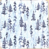Snow Forest Trio Paperless Towels || Unpaper Towels || Zero Waste Kitchen Gifts 12x12 Sheets