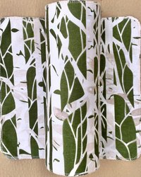 Trees on green Paperless Towels || Unpaper Towels || Eco-Sustainable Kitchen