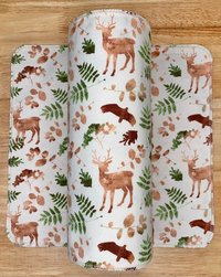 Wildlife & Ferns Paperless Towels || Unpaper Towels || Zero-Waste Kitchen Gift || 12x12 Sheets