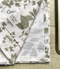 Garden Herbs Chef Towel || Nature Inspired Kitchen Towel