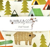 Summertime Fun Chef Towel || Nature Inspired Kitchen Towel