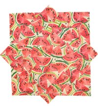 BEESWAX WRAPS 4-pack Watermelons || Eco-Alternative Food Wrap
