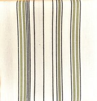 Woven Sage Stripes Chef Towel || Nature Inspired Kitchen Towel