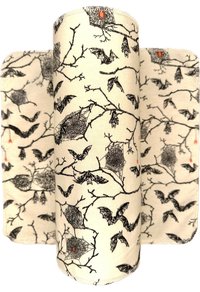 Spiderwebs & Bats Paperless Towels || Spooky Unpaper Towels || Eco Sustainable Kitchen