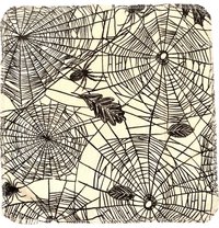 Spiderwebs Paperless Towels || Spooky Unpaper Towels || Eco Sustainable Kitchen